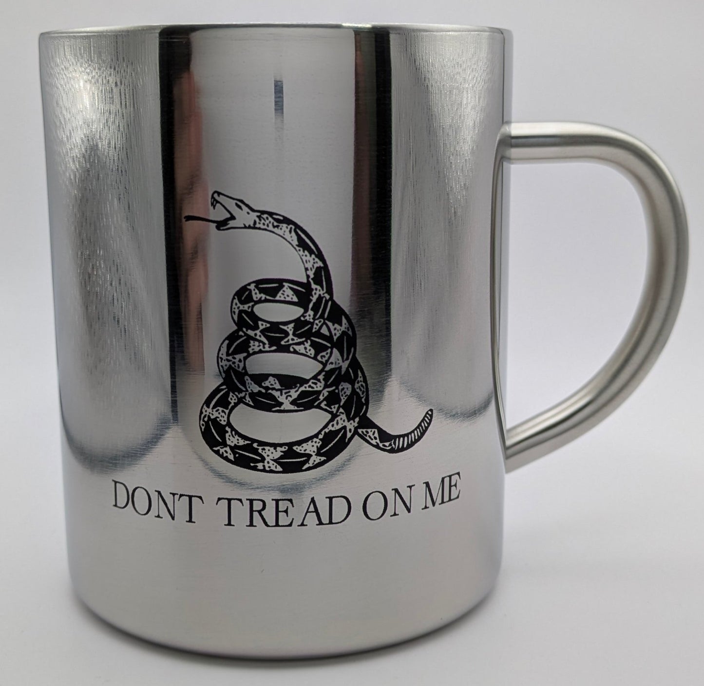 Engraved Stainless Steel Mug - Fine Art Engineered LLC