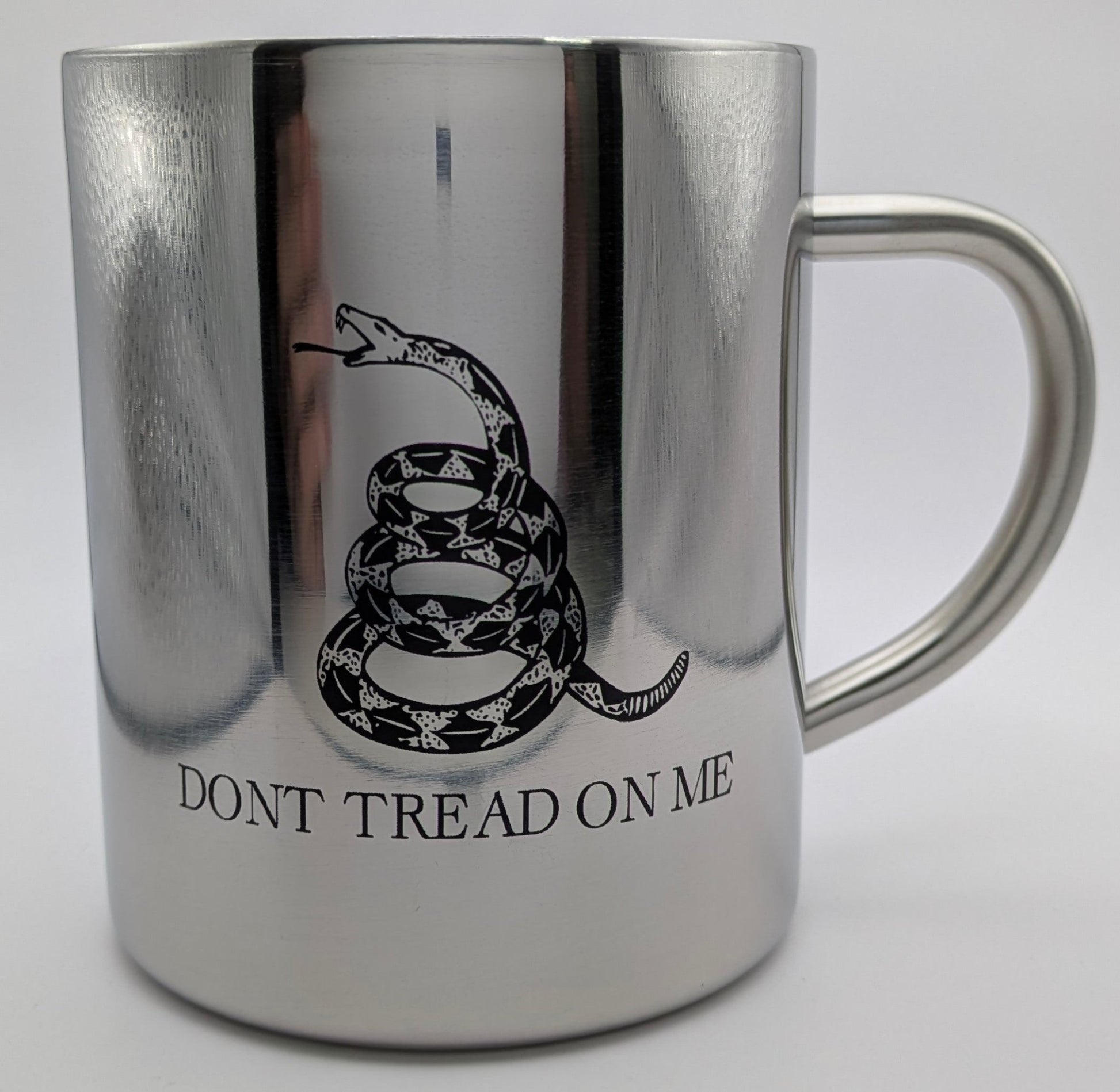 Engraved Stainless Steel Mug - Fine Art Engineered LLC