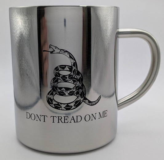 Engraved Stainless Steel Mug - Fine Art Engineered LLC